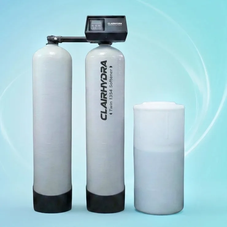 Duplex water softener system